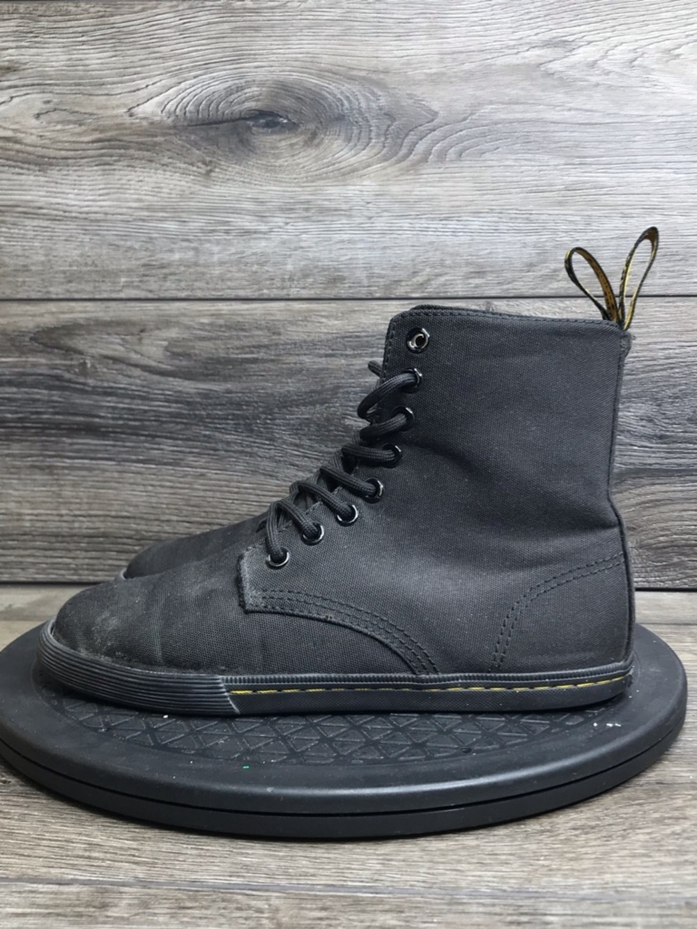 Dr Martens Sheridan High-Top Canvas dr.martens big kids size 3 Black
